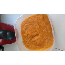 purée de patate douce