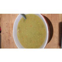 Soupe aux petit pois 