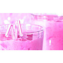 Smoothie fraise et noix de coco