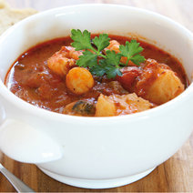 Ragout de pétoncle et ses pommes de terre