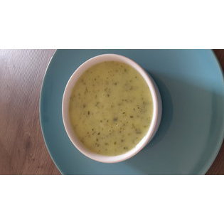 Soupe de courgettes à la vache kiri