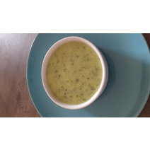 Soupe de courgettes à la vache kiri