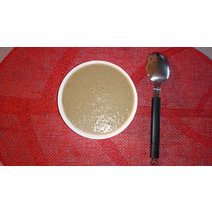 Velouté de champignons et poireaux