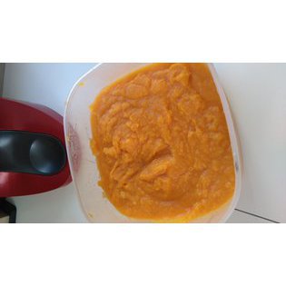 purée de patate douce