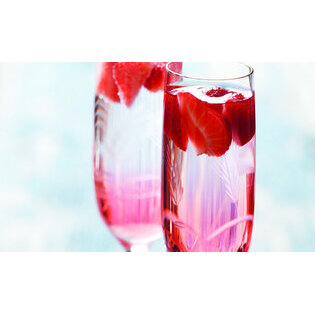 Champagne et fraise